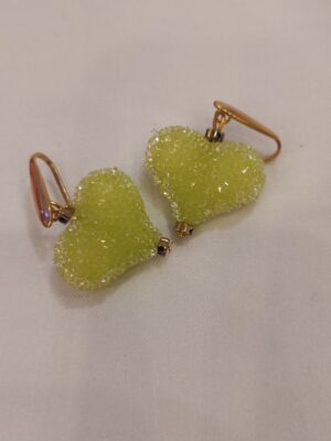 Sweet candy hearts Green